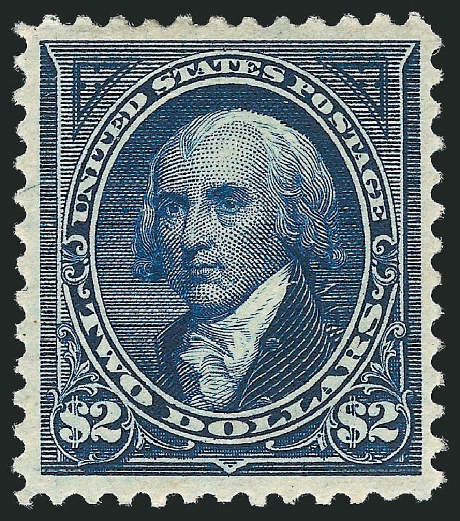 US Stamp Price Scott 277 - 1895 US$2.00 Madison. Robert Siegel Auction Galleries, Oct 2011, Sale 1013, Lot 330