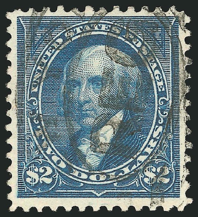 Values of US Stamp Scott Cat. # 277: 1895 US$2.00 Madison. Robert Siegel Auction Galleries, Nov 2014, Sale 1084, Lot 3630