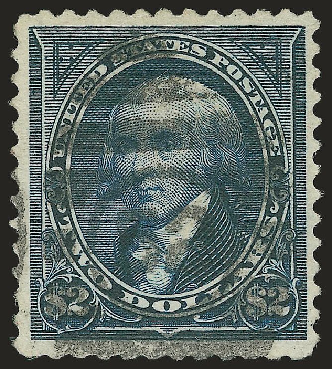 US Stamps Prices Scott Cat. #277 - US$2.00 1895 Madison. Robert Siegel Auction Galleries, Dec 2008, Sale 967, Lot 4450