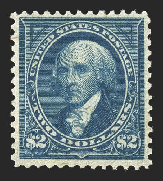 Values of US Stamps Scott Catalog #277 - 1895 US$2.00 Madison. Spink Shreves Galleries, Nov 2012, Sale 141, Lot 120