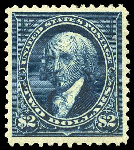 Prices of US Stamp Scott Catalogue #277: 1895 US$2.00 Madison. Matthew Bennett International, May 2014, Sale 350, Lot 401