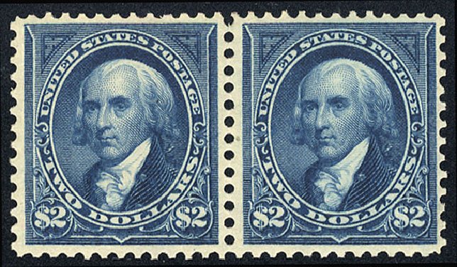Values of US Stamp Scott Cat. #277 - US$2.00 1895 Madison. Cherrystone Auctions, May 2008, Sale 200805, Lot 211