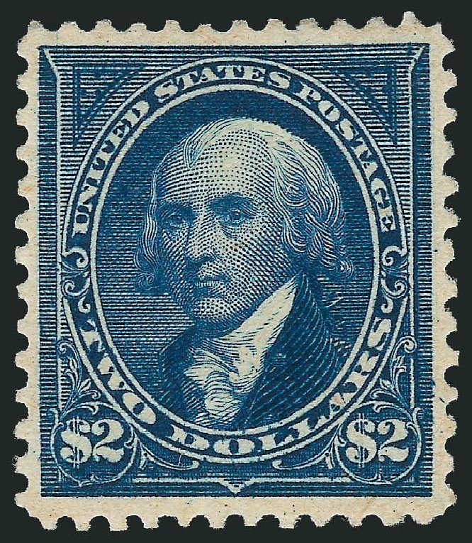 Value of US Stamp Scott Catalog #277 - US$2.00 1895 Madison. Robert Siegel Auction Galleries, Nov 2013, Sale 1061, Lot 3771