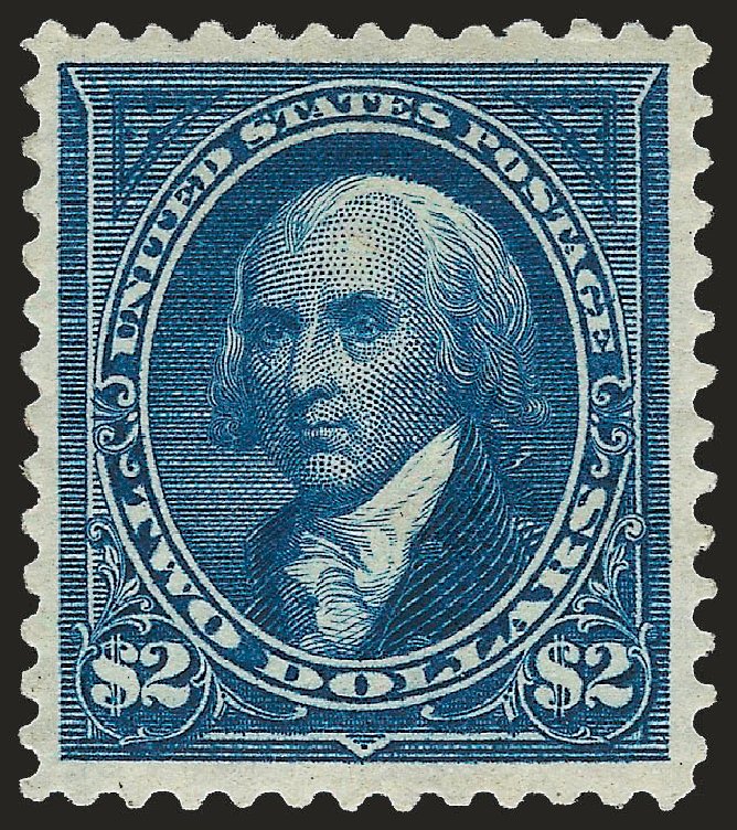 Cost of US Stamps Scott Catalogue # 277 - 1895 US$2.00 Madison. Robert Siegel Auction Galleries, Apr 2010, Sale 984, Lot 681