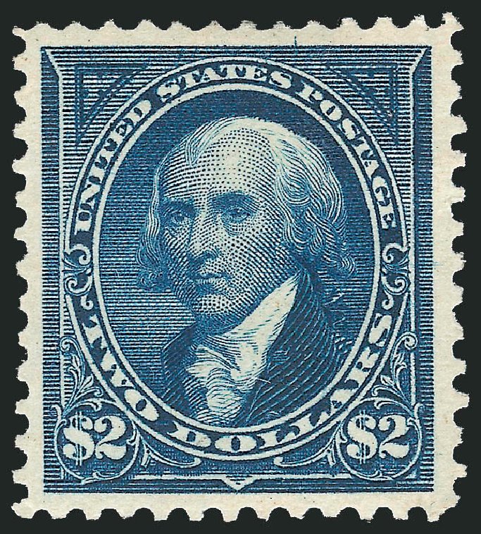 US Stamp Prices Scott Catalog # 277: US$2.00 1895 Madison. Robert Siegel Auction Galleries, Oct 2010, Sale 997, Lot 5791
