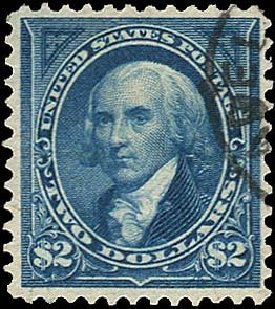 US Stamps Price Scott Cat. #277 - 1895 US$2.00 Madison. Regency-Superior, Nov 2014, Sale 108, Lot 564