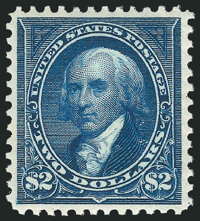 Price of US Stamp Scott Catalogue # 277 - 1895 US$2.00 Madison. Robert Siegel Auction Galleries, Jun 2011, Sale 1011, Lot 634