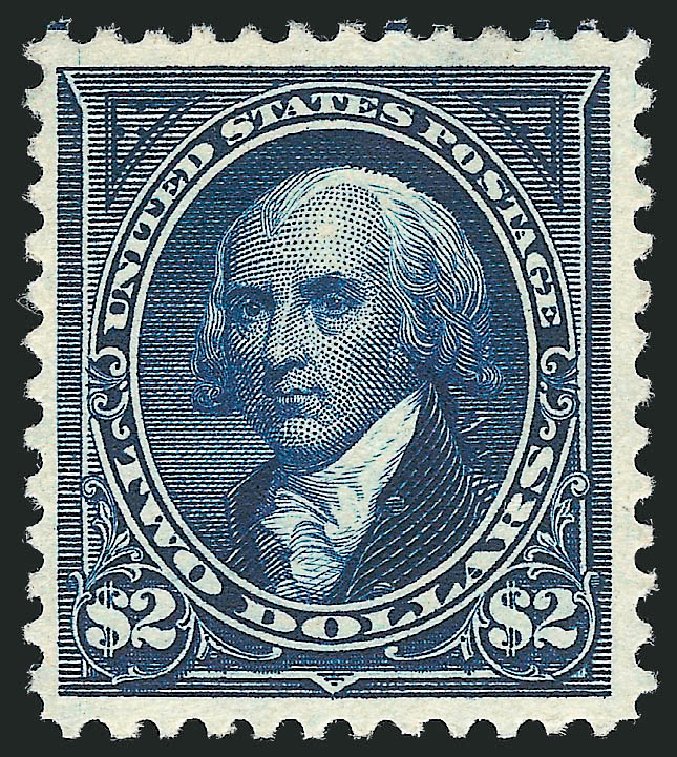 Price of US Stamps Scott Catalog #277 - US$2.00 1895 Madison. Robert Siegel Auction Galleries, Oct 2011, Sale 1014, Lot 1614