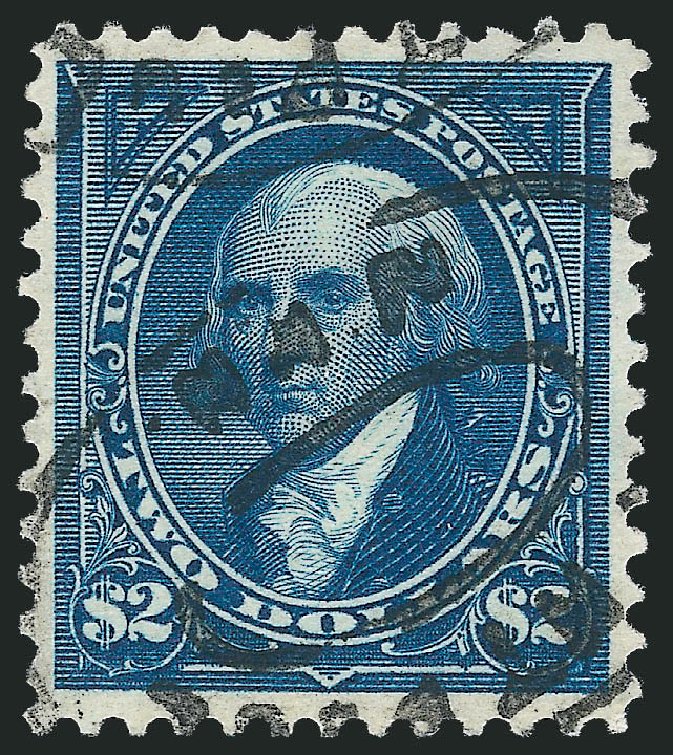 Values of US Stamps Scott Cat. 277: 1895 US$2.00 Madison. Robert Siegel Auction Galleries, Dec 2011, Sale 1017, Lot 694