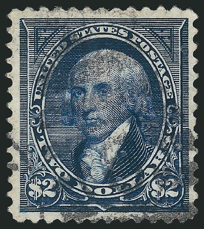 Values of US Stamp Scott Catalog # 277: 1895 US$2.00 Madison. Robert Siegel Auction Galleries, Nov 2013, Sale 1061, Lot 3774