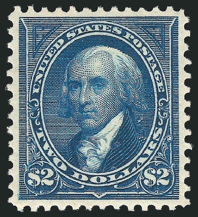 Prices of US Stamps Scott Catalog 277 - 1895 US$2.00 Madison. Robert Siegel Auction Galleries, Mar 2014, Sale 1067, Lot 1284