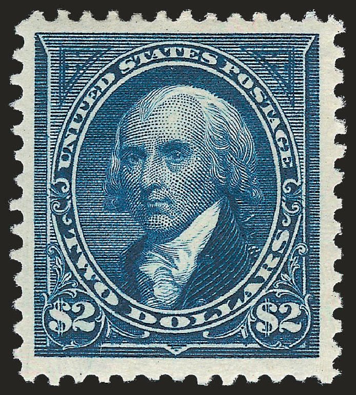 Costs of US Stamps Scott Catalog 277: 1895 US$2.00 Madison. Robert Siegel Auction Galleries, Dec 2009, Sale 982, Lot 5624