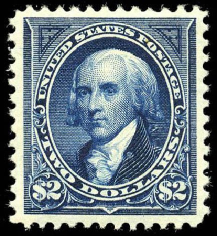 US Stamps Prices Scott Catalogue #277: US$2.00 1895 Madison. Matthew Bennett International, Apr 2008, Sale 326, Lot 265