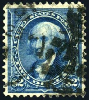 Costs of US Stamps Scott Cat. # 277 - US$2.00 1895 Madison. Harmer-Schau Auction Galleries, Oct 2008, Sale 79, Lot 155