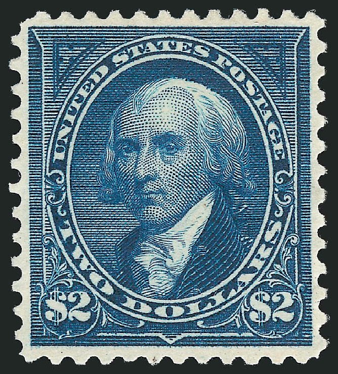 US Stamp Prices Scott Cat. 277 - 1895 US$2.00 Madison. Robert Siegel Auction Galleries, Jun 2011, Sale 1011, Lot 635