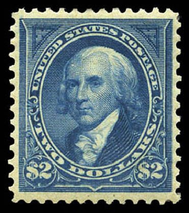 Price of US Stamps Scott #277 - 1895 US$2.00 Madison. Matthew Bennett International, Mar 2011, Sale 337, Lot 2722