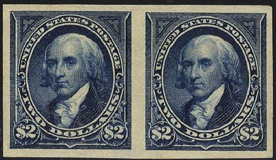 Values of US Stamp Scott # 277: US$2.00 1895 Madison. Cherrystone Auctions, Jul 2008, Sale 200807, Lot 42