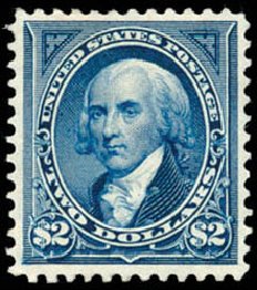 US Stamp Values Scott Catalogue # 277: US$2.00 1895 Madison. Schuyler J. Rumsey Philatelic Auctions, Apr 2015, Sale 60, Lot 2272