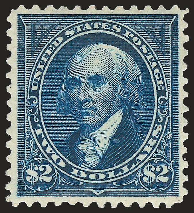 Costs of US Stamps Scott # 277: 1895 US$2.00 Madison. Robert Siegel Auction Galleries, Apr 2009, Sale 972, Lot 3262