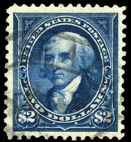 Price of US Stamp Scott Cat. # 277: 1895 US$2.00 Madison. Matthew Bennett International, Sep 2011, Sale 338, Lot 1893