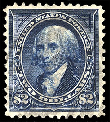 Price of US Stamp Scott Catalog # 277 - US$2.00 1895 Madison. Cherrystone Auctions, Jan 2009, Sale 200901, Lot 183