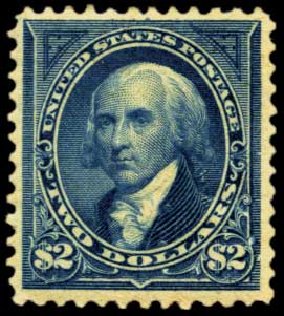 Price of US Stamps Scott Catalogue # 277: US$2.00 1895 Madison. Harmer-Schau Auction Galleries, Feb 2012, Sale 92, Lot 1043