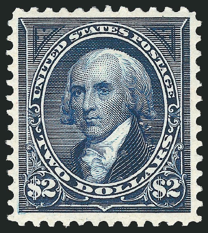 Costs of US Stamp Scott #277: US$2.00 1895 Madison. Robert Siegel Auction Galleries, Oct 2011, Sale 1014, Lot 1613