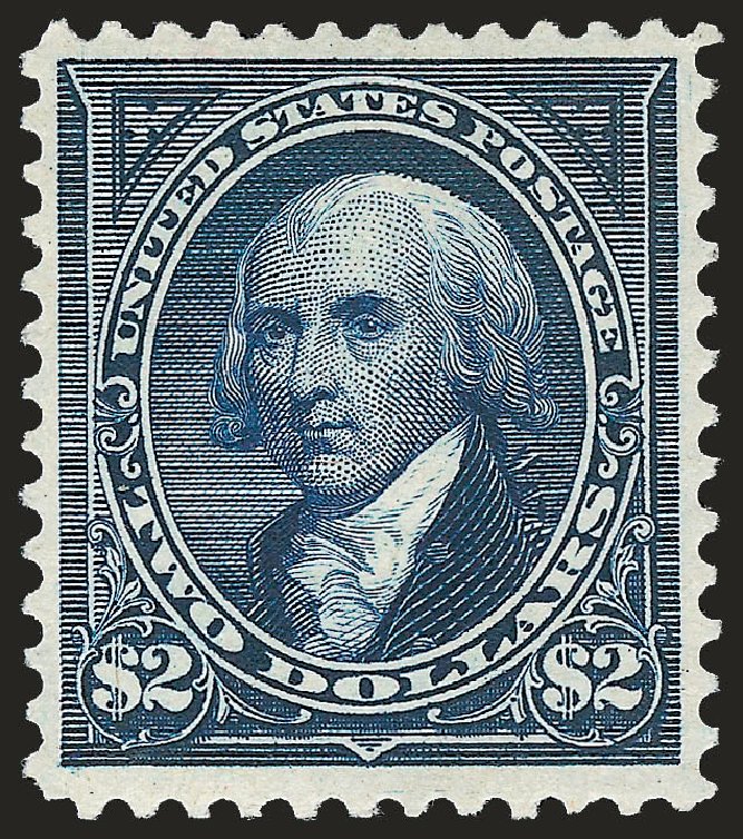 Values of US Stamp Scott Cat. #277 - US$2.00 1895 Madison. Robert Siegel Auction Galleries, Apr 2009, Sale 972, Lot 3263