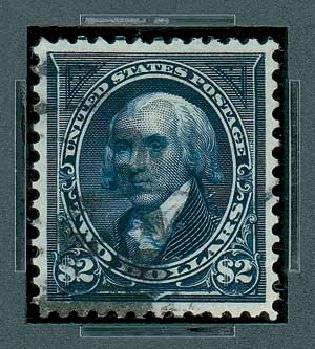US Stamps Value Scott Cat. #277: US$2.00 1895 Madison. Matthew Bennett International, Oct 2007, Sale 322, Lot 2126