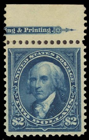Prices of US Stamp Scott Catalogue #277 - US$2.00 1895 Madison. Daniel Kelleher Auctions, Jun 2012, Sale 630, Lot 1636