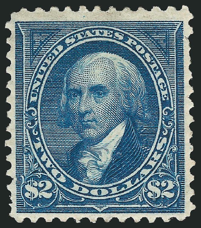 US Stamps Prices Scott Cat. #277 - 1895 US$2.00 Madison. Robert Siegel Auction Galleries, Mar 2012, Sale 1019, Lot 606