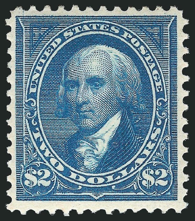 Values of US Stamp Scott Catalogue #277: US$2.00 1895 Madison. Robert Siegel Auction Galleries, Mar 2014, Sale 1067, Lot 1286