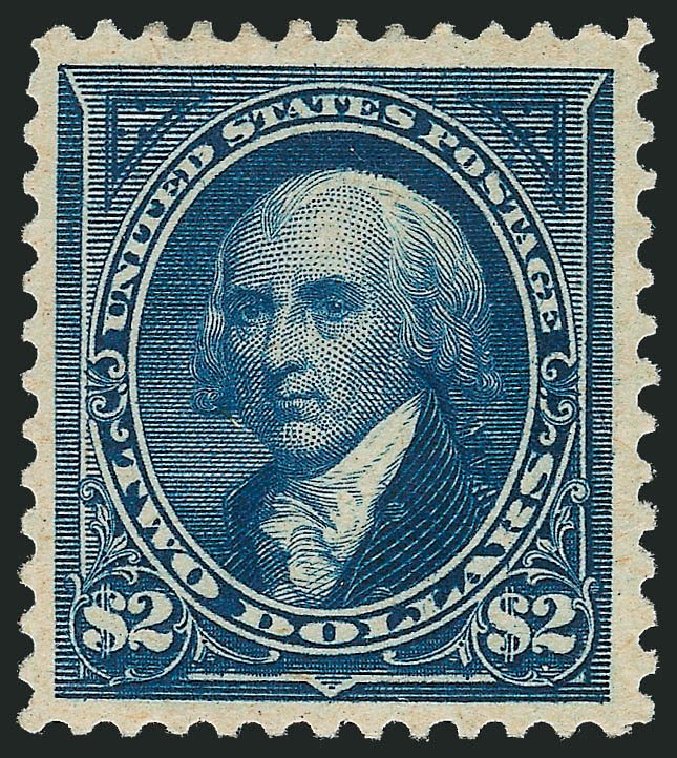 Price of US Stamps Scott Cat. # 277: 1895 US$2.00 Madison. Robert Siegel Auction Galleries, Sep 2014, Sale 1078, Lot 406