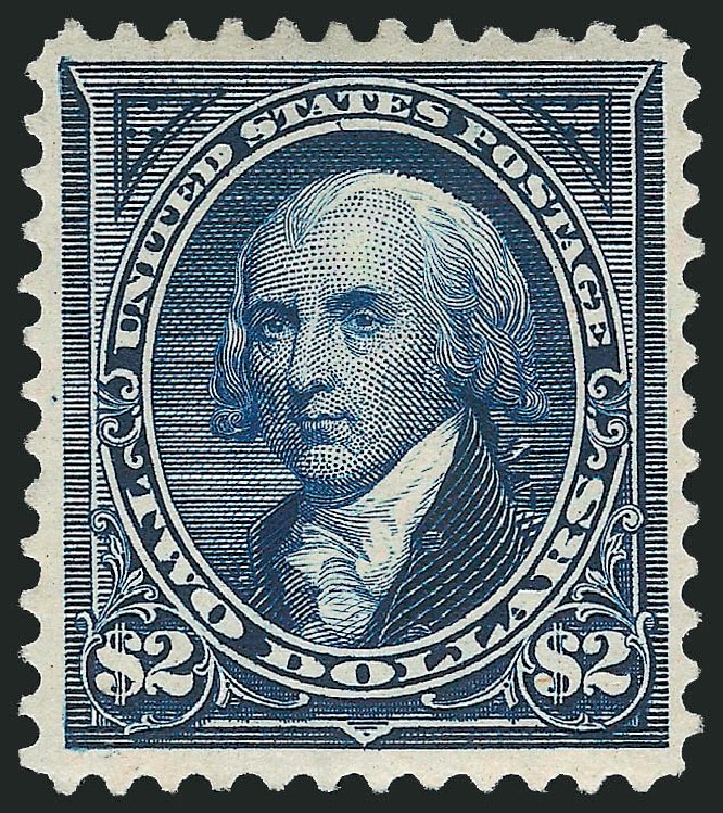 Value of US Stamp Scott Cat. # 277 - US$2.00 1895 Madison. Robert Siegel Auction Galleries, Feb 2015, Sale 1092, Lot 1216