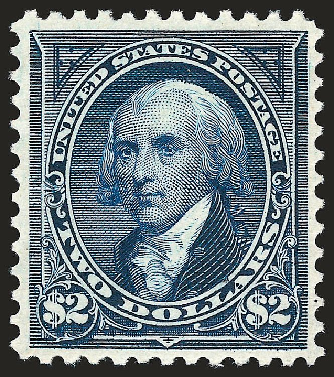 US Stamp Price Scott Cat. #277 - US$2.00 1895 Madison. Robert Siegel Auction Galleries, Oct 2008, Sale 963, Lot 896