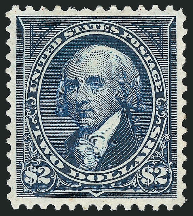 Costs of US Stamp Scott Catalog #277 - 1895 US$2.00 Madison. Robert Siegel Auction Galleries, Sep 2009, Sale 976, Lot 1796
