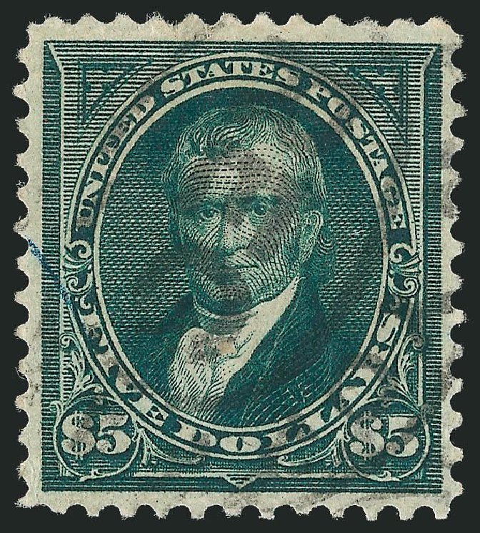 Prices of US Stamp Scott Cat. #278: US$5.00 1895 Marshall. Robert Siegel Auction Galleries, Jul 2013, Sale 1050, Lot 417