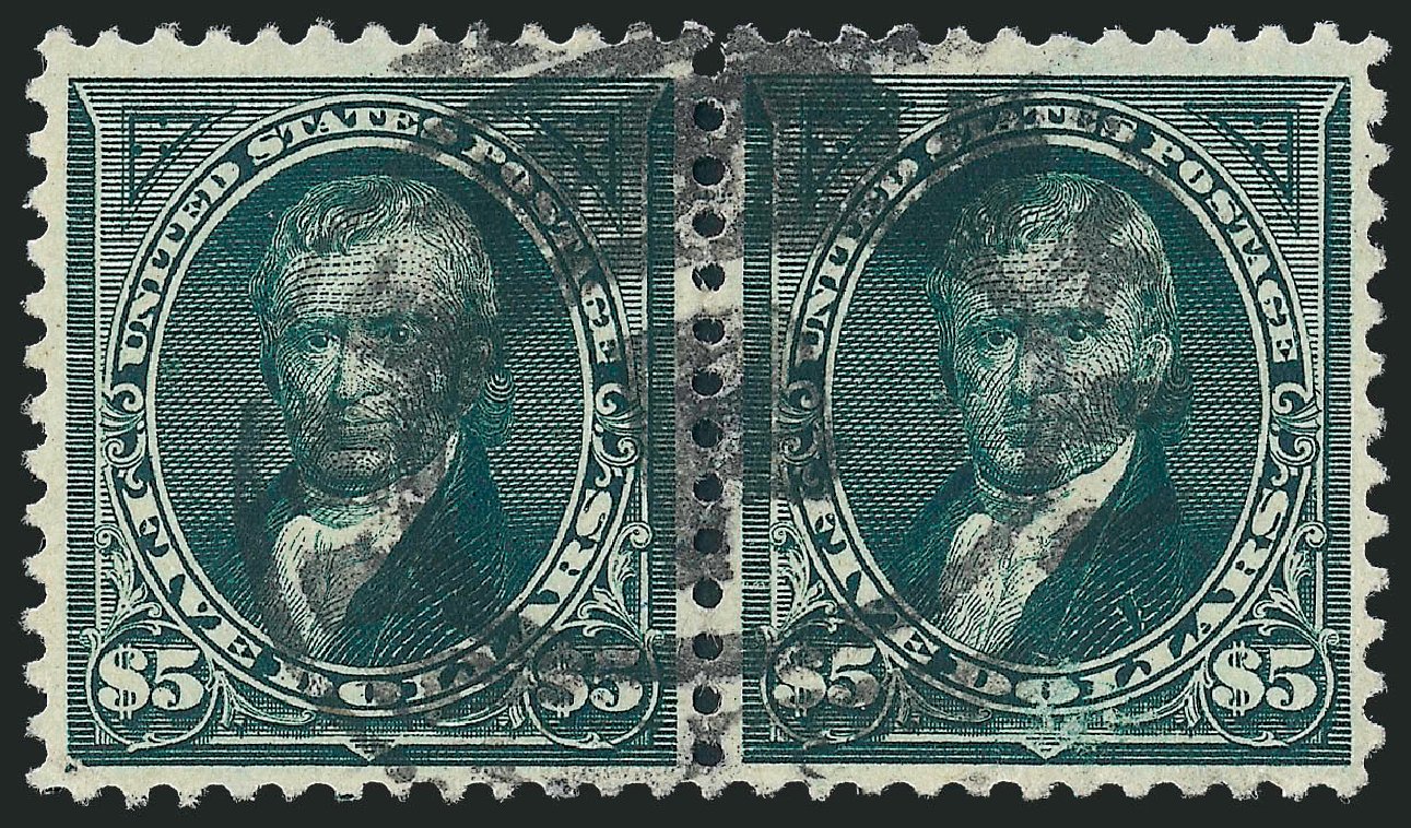 Costs of US Stamp Scott Catalog #278 - 1895 US$5.00 Marshall. Robert Siegel Auction Galleries, Jun 2011, Sale 1011, Lot 640