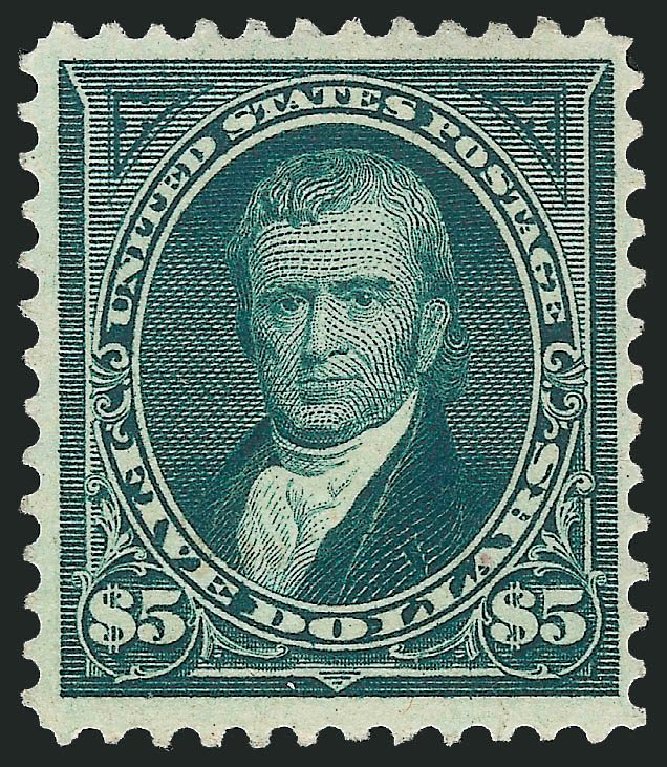 US Stamp Price Scott # 278: US$5.00 1895 Marshall. Robert Siegel Auction Galleries, Mar 2014, Sale 1067, Lot 1290