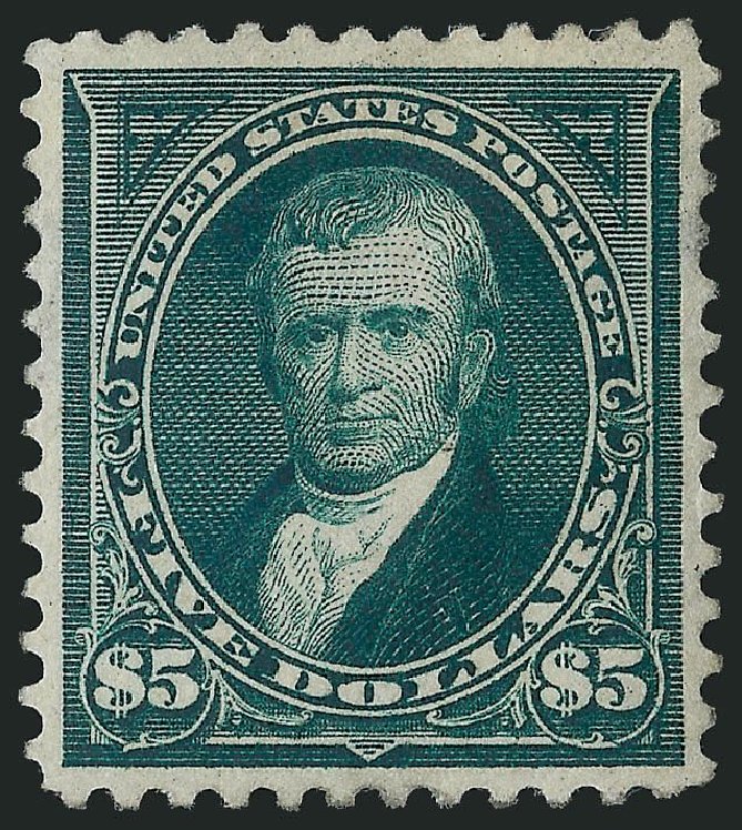 Prices of US Stamps Scott Catalogue #278: 1895 US$5.00 Marshall. Robert Siegel Auction Galleries, Oct 2014, Sale 1082, Lot 420
