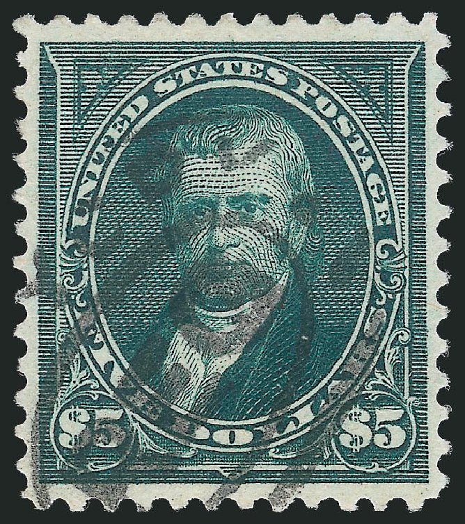 Price of US Stamp Scott Cat. 278: US$5.00 1895 Marshall. Robert Siegel Auction Galleries, Dec 2012, Sale 1037, Lot 1901