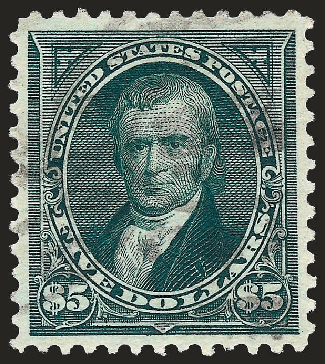 US Stamp Price Scott Catalogue # 278: 1895 US$5.00 Marshall. Robert Siegel Auction Galleries, Sep 2008, Sale 962, Lot 2564