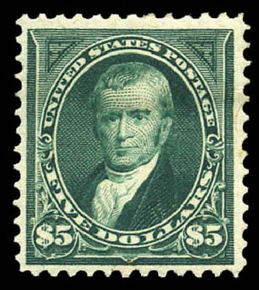 Price of US Stamps Scott Catalog 278 - 1895 US$5.00 Marshall. Matthew Bennett International, Mar 2011, Sale 337, Lot 2725