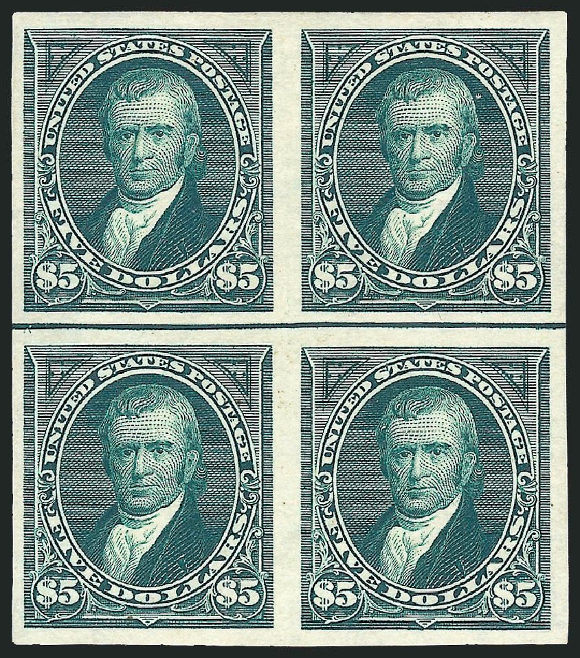 Costs of US Stamp Scott Catalog 278 - 1895 US$5.00 Marshall. Robert Siegel Auction Galleries, Jun 2011, Sale 1010, Lot 95