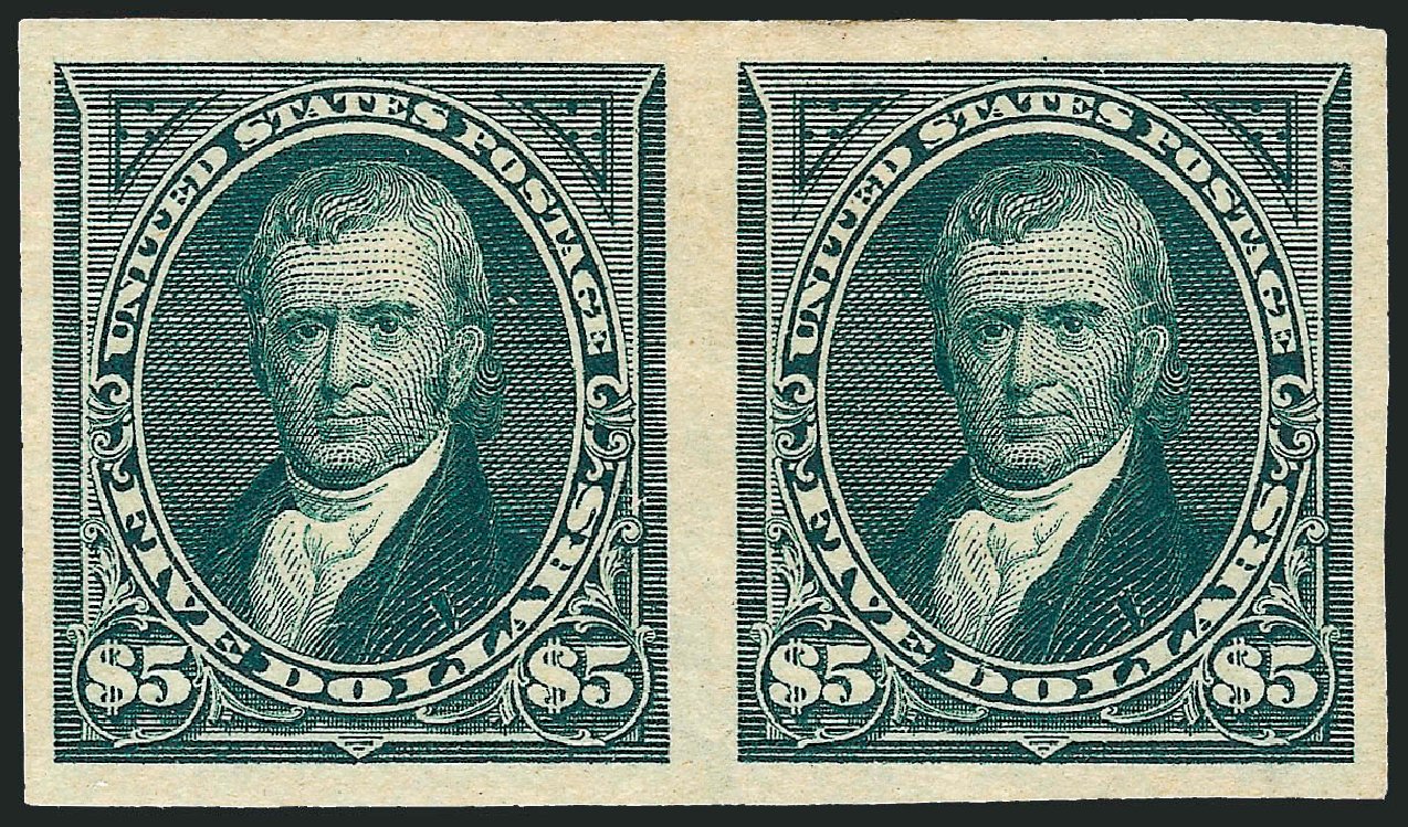 Price of US Stamp Scott Catalogue 278 - 1895 US$5.00 Marshall. Robert Siegel Auction Galleries, Sep 2008, Sale 962, Lot 2565