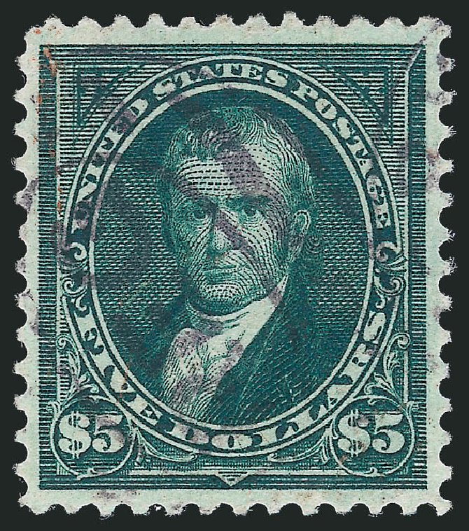US Stamp Price Scott Catalog # 278: US$5.00 1895 Marshall. Robert Siegel Auction Galleries, Jun 2012, Sale 1026, Lot 1342