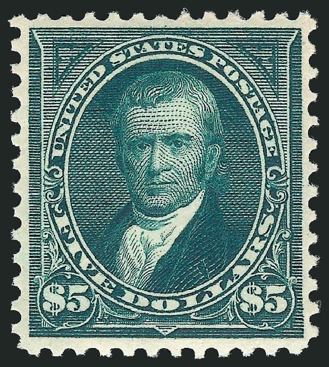 US Stamps Value Scott Catalogue # 278 - US$5.00 1895 Marshall. Robert Siegel Auction Galleries, May 2013, Sale 1044, Lot 222