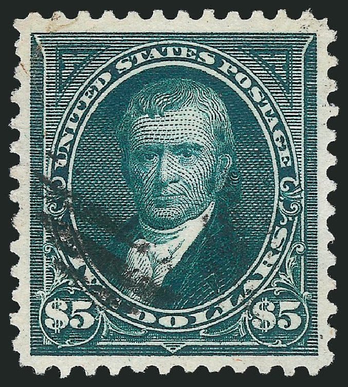 Cost of US Stamps Scott #278 - US$5.00 1895 Marshall. Robert Siegel Auction Galleries, Mar 2014, Sale 1067, Lot 1292