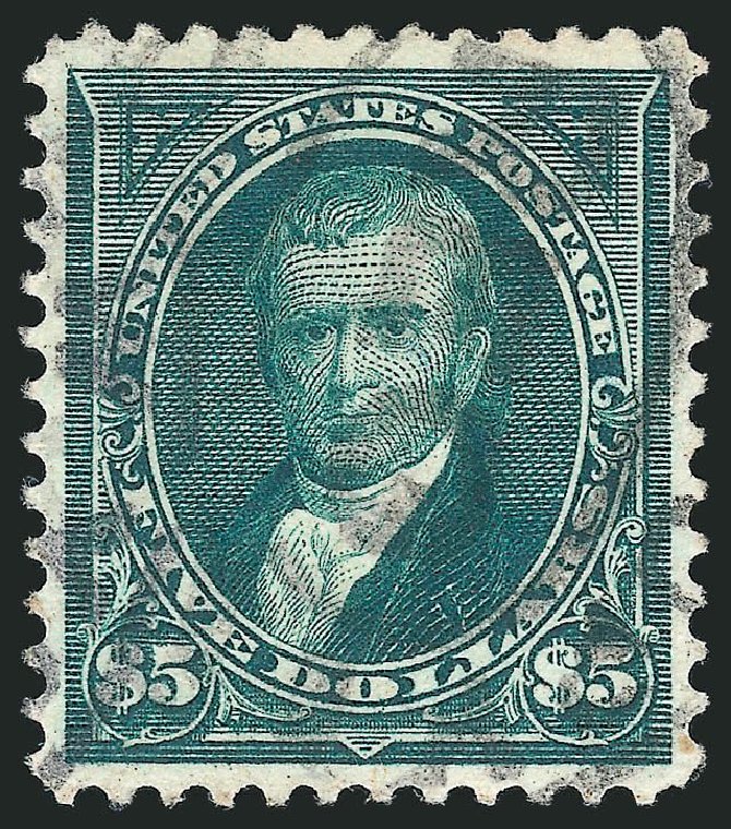 US Stamps Prices Scott Catalog # 278 - 1895 US$5.00 Marshall. Robert Siegel Auction Galleries, Jul 2014, Sale 1077, Lot 202