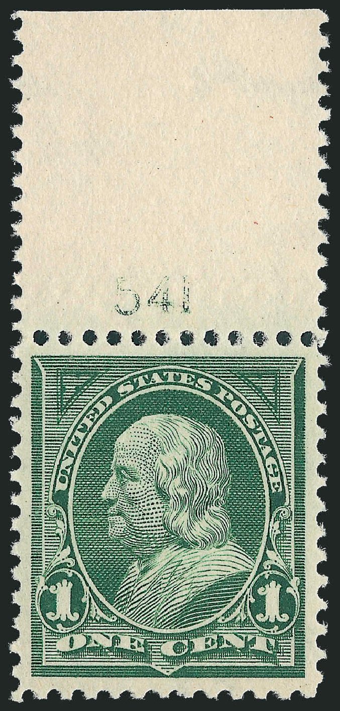 US Stamps Prices Scott Catalog #279 - 1c 1898 Franklin. Robert Siegel Auction Galleries, Sep 2009, Sale 976, Lot 1804